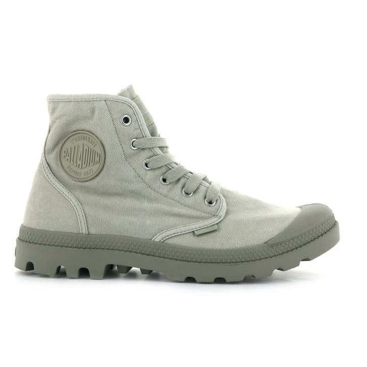 Palladium Pampa Hi Laarzen Heren Lichtgrijs | NL 80WDQRJ